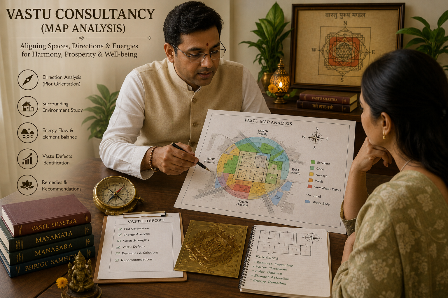 Vastu Consultancy (Map Analysis)